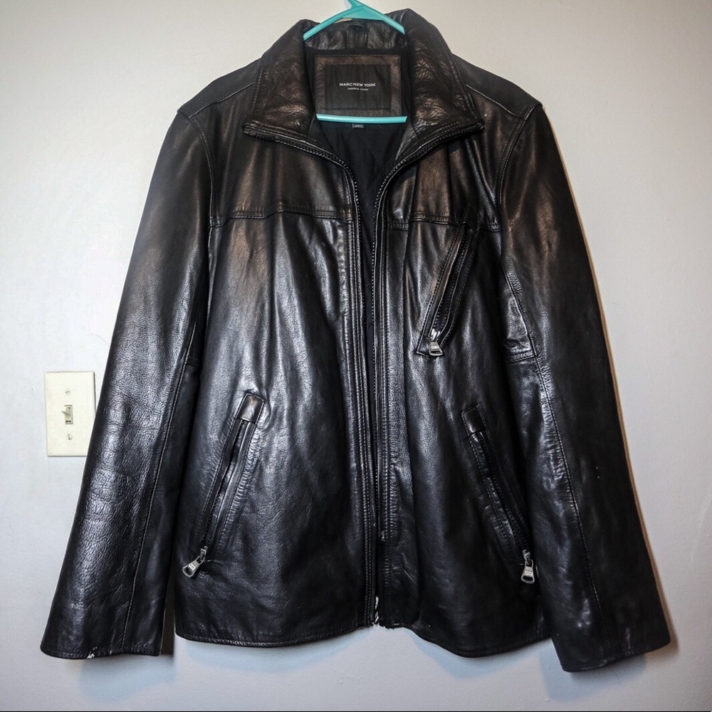 Leather jacket